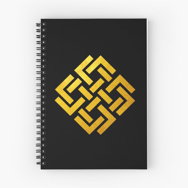 Item preview, Golden Slavic Ancestral Knot Symbol designed and sold by Papier Atelier Art.