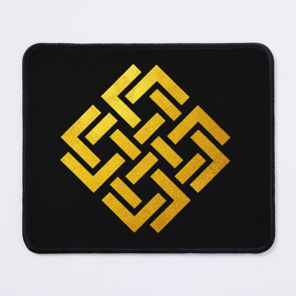 Item preview, Golden Slavic Ancestral Knot Symbol designed and sold by Papier Atelier Art.