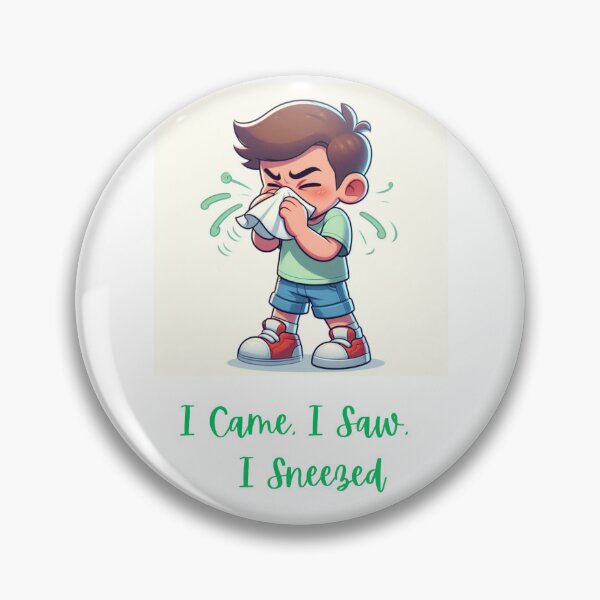 Item preview, sneezing designed and sold by Cooper Creates.