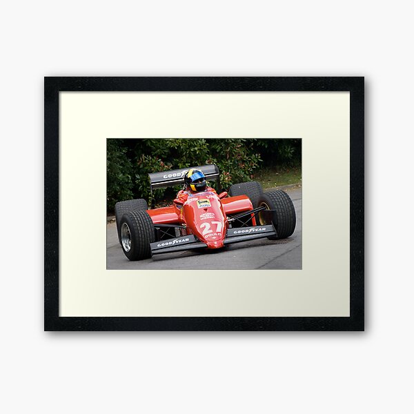 Yesteryear Formular one Framed Art Print