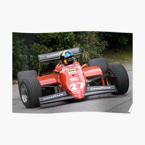 Yesteryear Formular one Poster