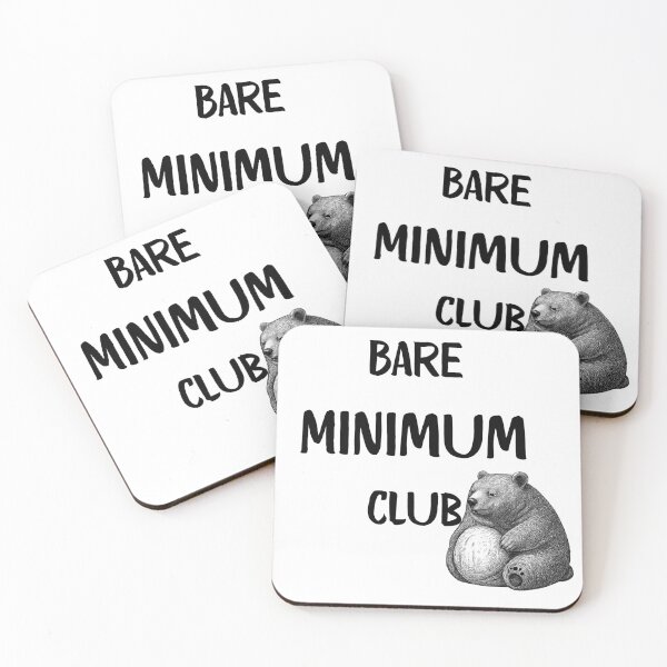 Item preview, Bare minimum Club animal shirt designed and sold by SweetySugar.