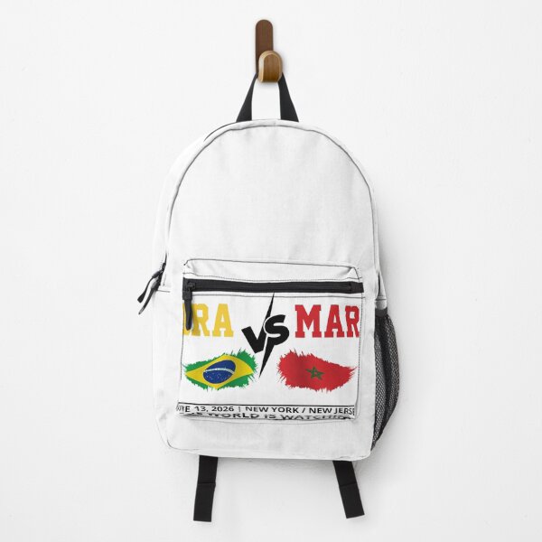Item preview, Brazil vs Morocco 2026 Matchday Brush Flag Graphic designed and sold by axiksa10.