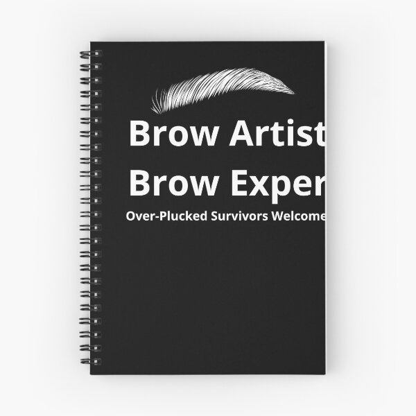 Item preview, Funny Brow Artist Gift - Over-Plucked Survivors Welcome - Brow Expert designed and sold by MikesLab.