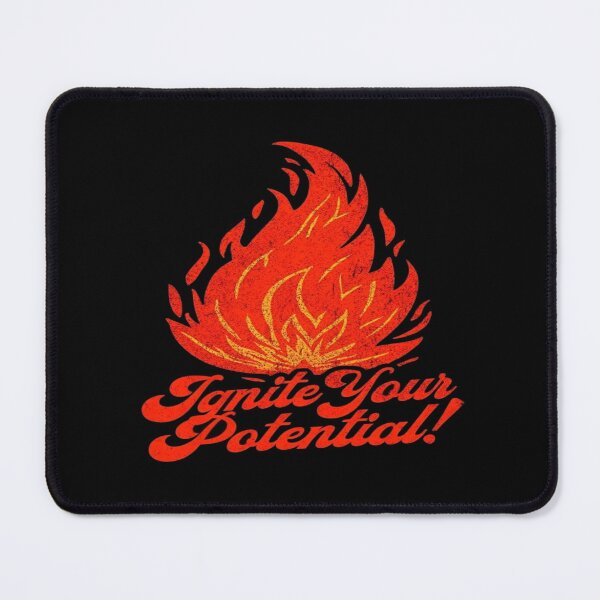 Item preview, Ignite Your Potential – Motivational Flame Art for Ambition, Growth, Confidence & Daily Inspiration designed and sold by Bright Nest Studio.
