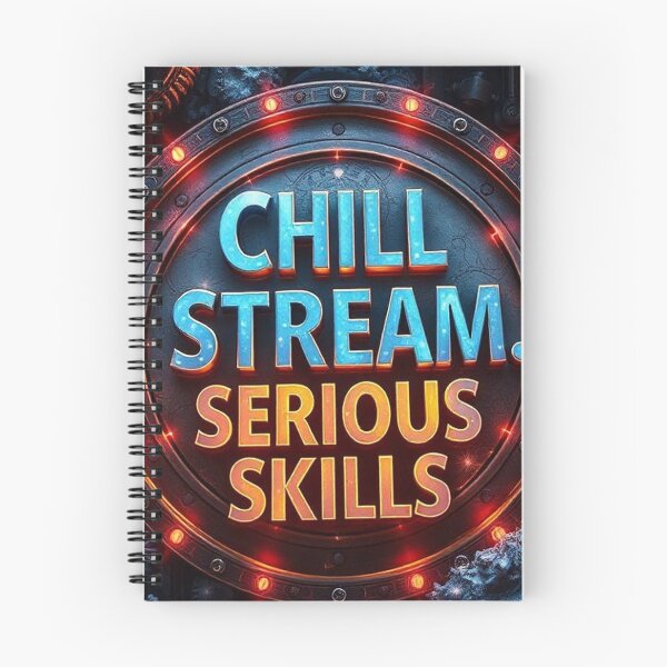 Item preview, Streamer Dog Gamer Logo – Chill Stream Serious Skills designed and sold by sloophloop77.