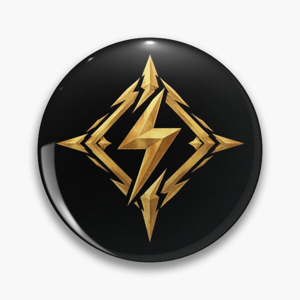 Item preview, Golden Perun Thunder Slavic Symbol designed and sold by Papier Atelier Art.