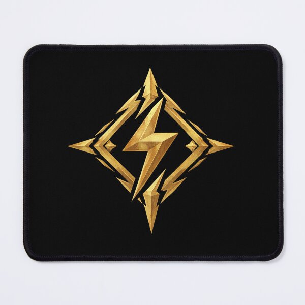 Item preview, Golden Perun Thunder Slavic Symbol designed and sold by Papier Atelier Art.