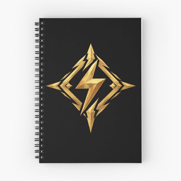 Item preview, Golden Perun Thunder Slavic Symbol designed and sold by Papier Atelier Art.