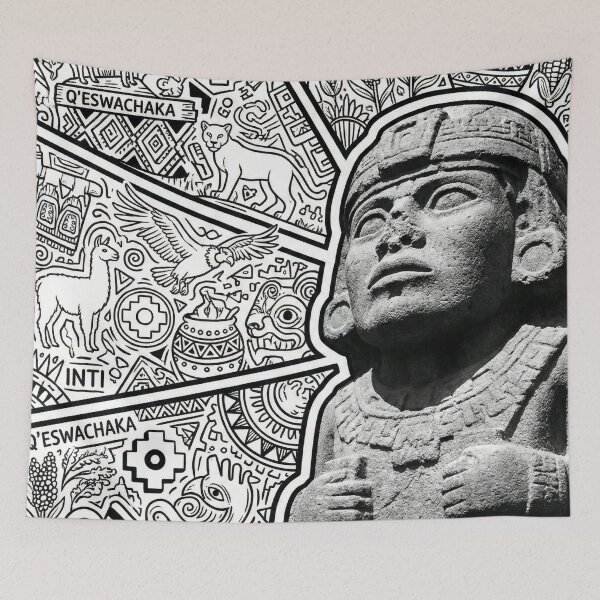 Item preview, Ancestral Andean Wisdom: Stone Warrior and Tumi designed and sold by HANANTI.