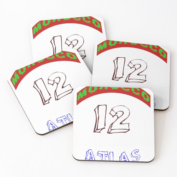 Item preview, Morocco Atlas 12 – Bold National Pride Design  designed and sold by MedRoh.