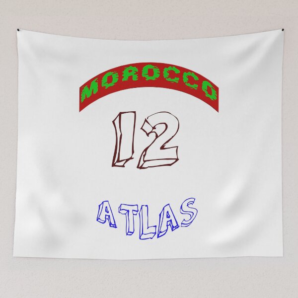 Item preview, Morocco Atlas 12 – Bold National Pride Design  designed and sold by MedRoh.