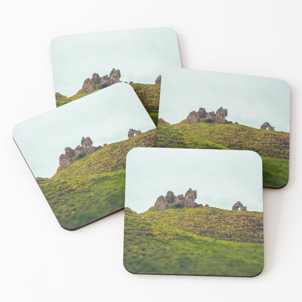 Item preview, Layered Abbey Ruins Across Rolling Irish Green Hills designed and sold by AshleyMobleyArt.