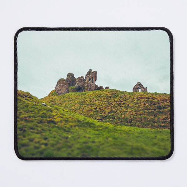 Item preview, Layered Abbey Ruins Across Rolling Irish Green Hills designed and sold by AshleyMobleyArt.