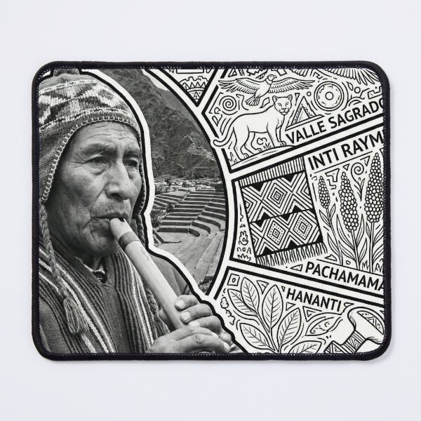 Item preview, Melody of the Sacred Valley: Traditional Andean Musician designed and sold by HANANTI.