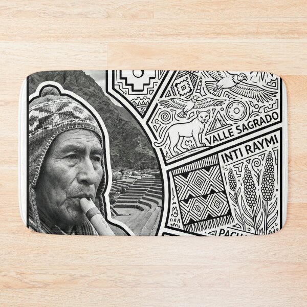 Item preview, Melody of the Sacred Valley: Traditional Andean Musician designed and sold by HANANTI.