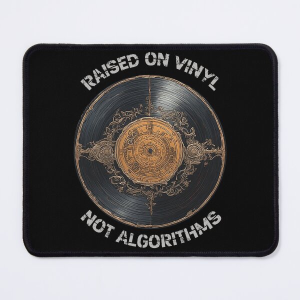 Item preview, Raised on Vinyl – Not Algorithms designed and sold by Mark Mentzer.