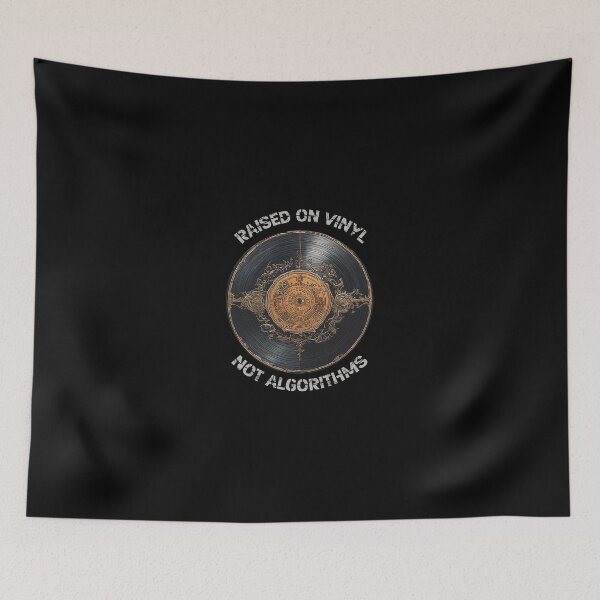 Item preview, Raised on Vinyl – Not Algorithms designed and sold by Mark Mentzer.