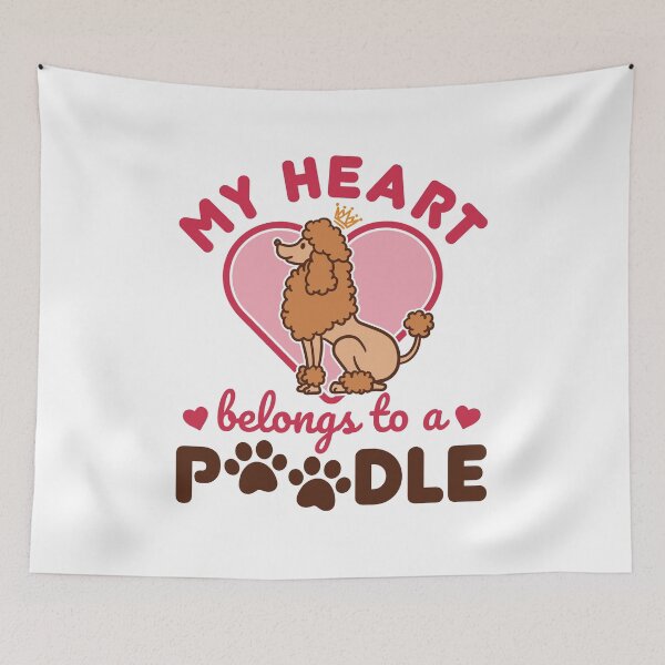 Item preview, My Heart Belongs to a Poodle designed and sold by jaygo.