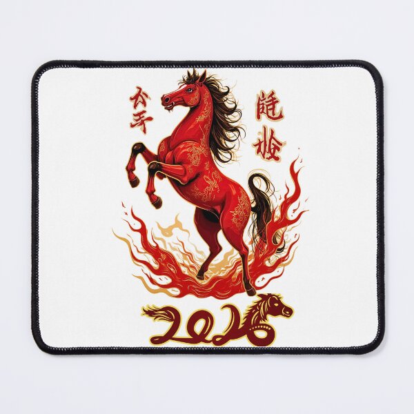 Item preview, Chinese New Year Fire Horse Graphic Tee, Lunar Celebration designed and sold by fantasy.world.