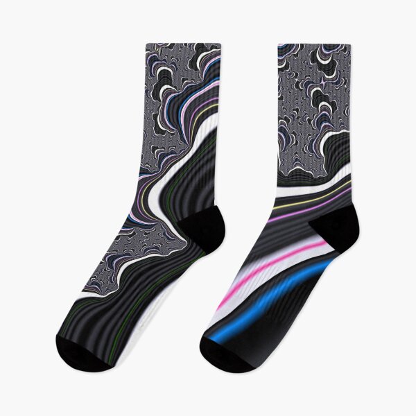 Item preview, Squid Ink Abstract Fractal Artwork  designed and sold by Memes N Lore .