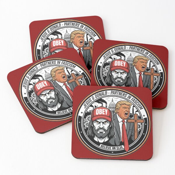 Artikelvorschau, Jesus und Donald – Partner im Faschismus entworfen und verkauft von irregulargoods.