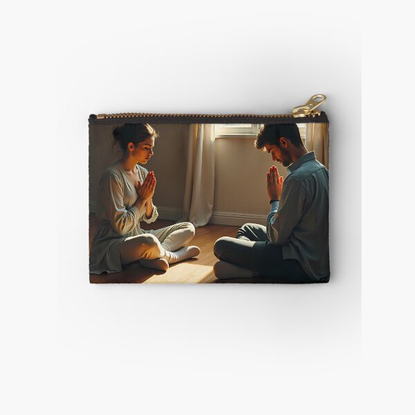 Item preview, Praying Couple in Quiet Surrender - Seeking God designed and sold by Pastor Reeves Studio.