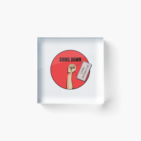 Item preview, Signs Down! designed and sold by sparked-designs.