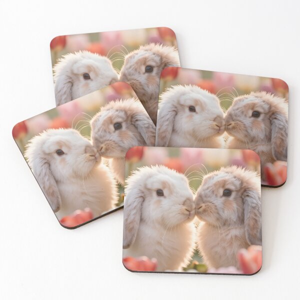 Item preview, Valentine's Lop Eared Bunny Nose Boop designed and sold by ACuriousshoppe.