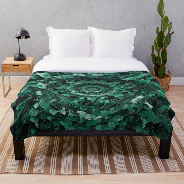 Item preview, Emerald Vortex: An Abstract Geometric Tunnel Vision designed and sold by Virtuals1.