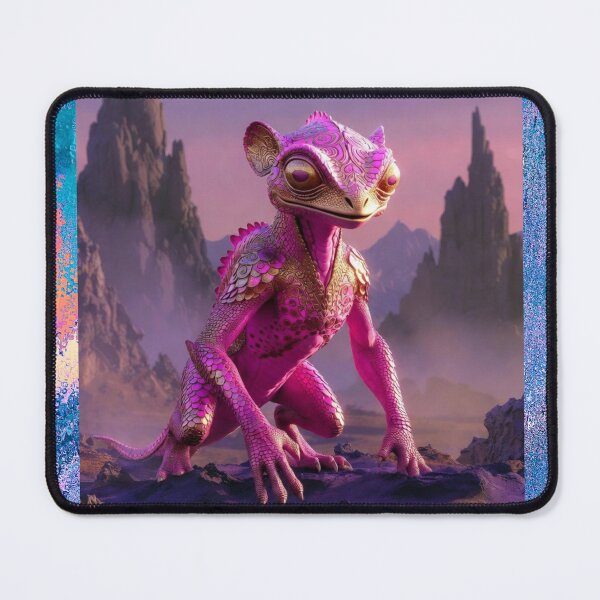 Item preview, Great Pink Alien Lizard  designed and sold by Kronic Universe.