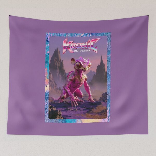 Item preview, Great Pink Alien Lizard  designed and sold by Kronic Universe.