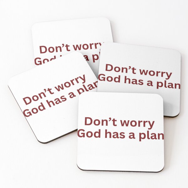 Item preview, Don't worry God has a plan- inspirational quote designed and sold by Omer's store.