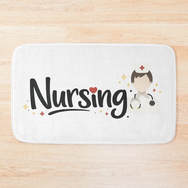 Item preview, Nursing Love – Cute Nurse Illustration designed and sold by alex-oliveira.