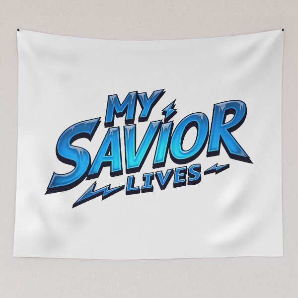 Item preview, My Savior Lives - Resurrection Faith Design designed and sold by Pastor Reeves Studio.