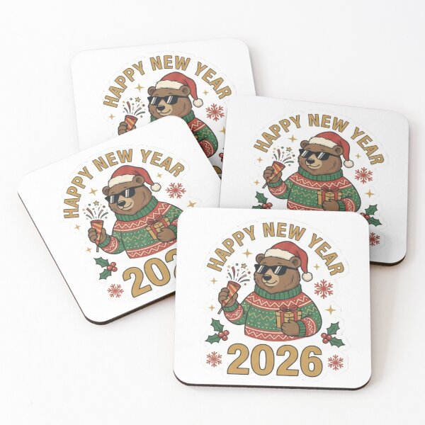 Item preview, Happy New Year 2026 designed and sold by ArtzyFlow.
