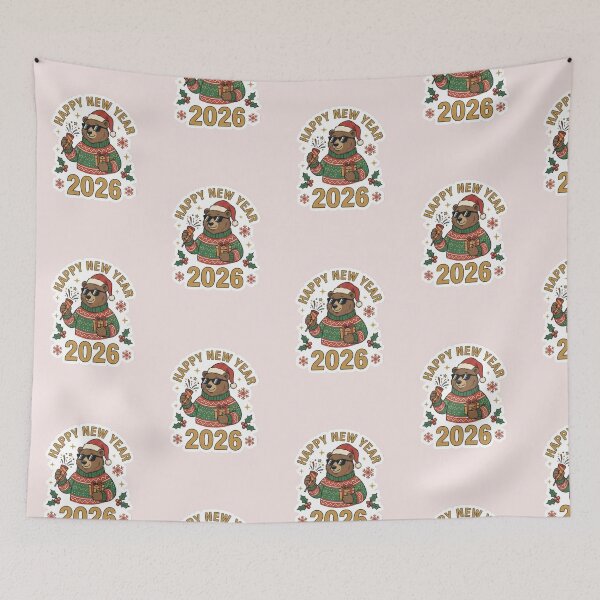 Item preview, Happy New Year 2026 designed and sold by ArtzyFlow.