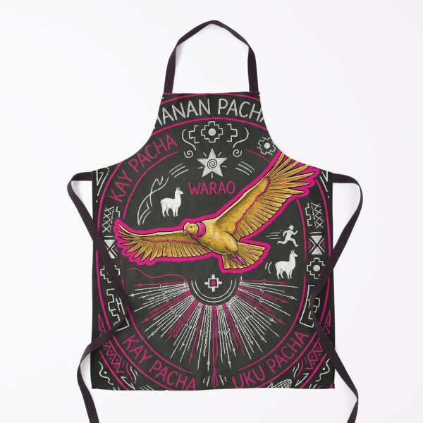 Item preview, Andean Condor and Inca Cosmology Neon Art designed and sold by HANANTI.