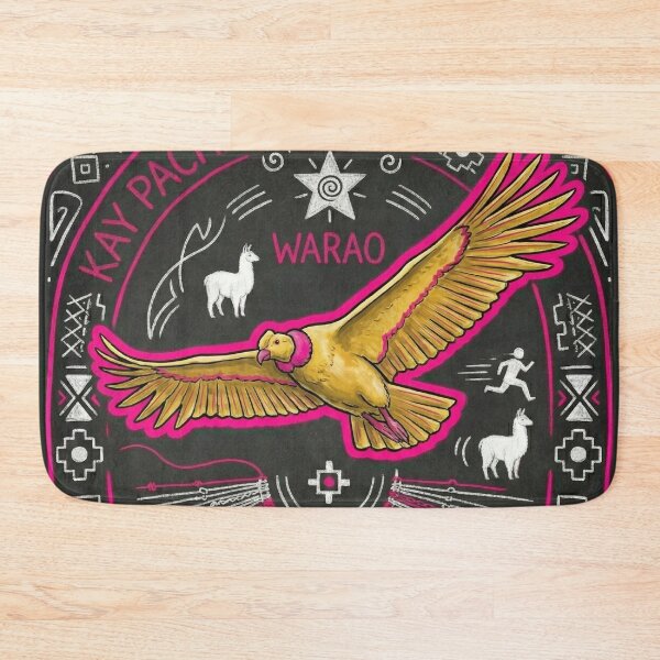 Item preview, Andean Condor and Inca Cosmology Neon Art designed and sold by HANANTI.