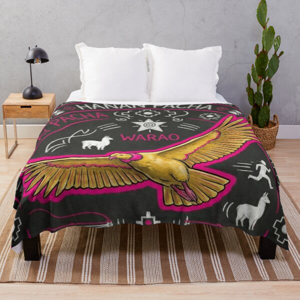 Item preview, Andean Condor and Inca Cosmology Neon Art designed and sold by HANANTI.