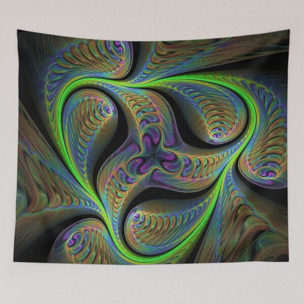 Item preview, Triad of the Neon Nautilus designed and sold by bloorose.