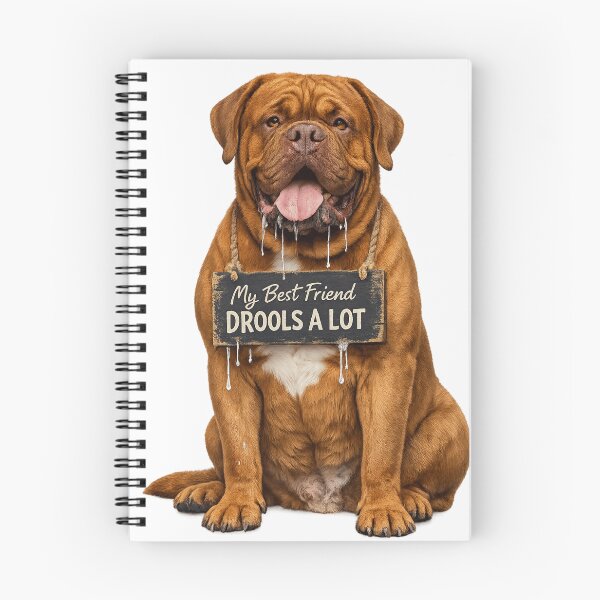 Item preview, Funny Mastiff My Best Friend Drools A Lot designed and sold by ttuniques.