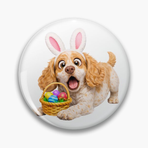 Item preview, Easter Cocker Spaniel designed and sold by Sillytoe.