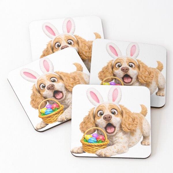 Item preview, Easter Cocker Spaniel designed and sold by Sillytoe.