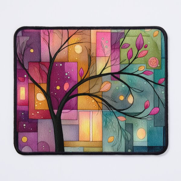 Item preview, Esperanza Tree Abstract - AI Generated Art designed and sold by theRezmyra.