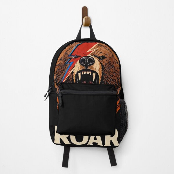 Item preview, Fierce Bear Illustration with Lightning Mark designed and sold by doodledat.