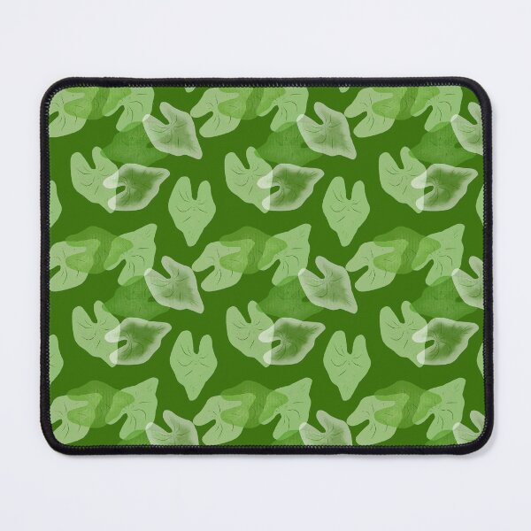 Item preview, Green Caladium abstract pattern designed and sold by DesignsbyPheby.