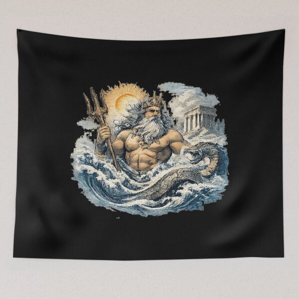 Item preview, Poseidon God of the Sea designed and sold by turanco.