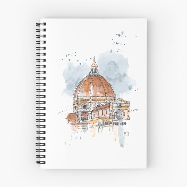 Item preview, Il Duomo Florence Watercolor designed and sold by Stacey Creek.