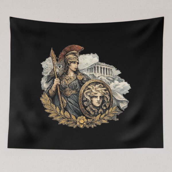 Item preview, Athena Goddess of Wisdom and War designed and sold by turanco.